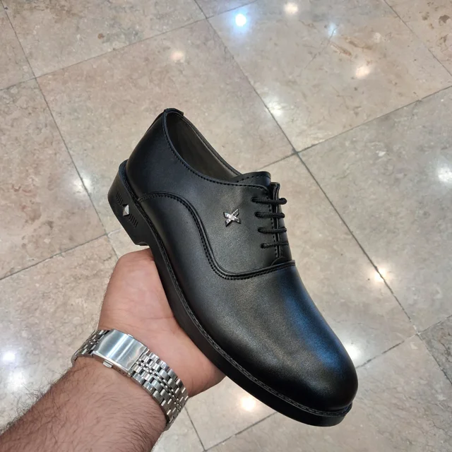 کفش پسرانه رسمی مشکی کد98138
