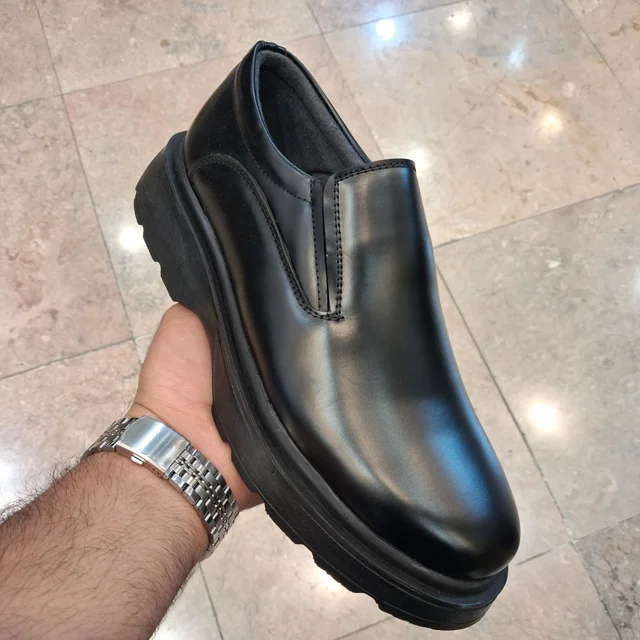 کفش مجلسی مردانه مشکی کد58142