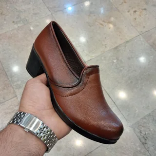کفش رسمی زنانه الماس عسلی